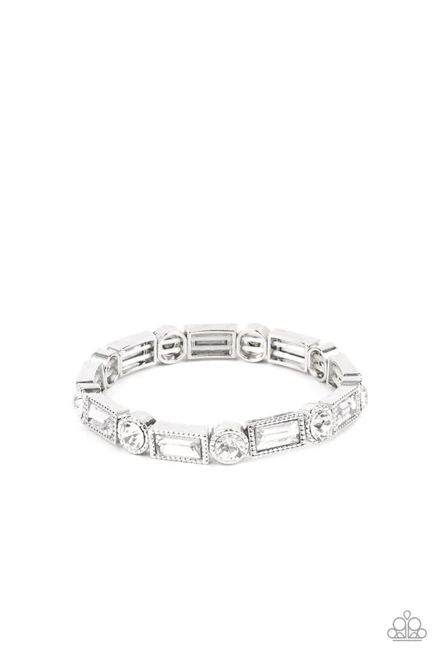 Bracelets Paparazzi Jewelry Paparazzi Bracelet Classic Couture White