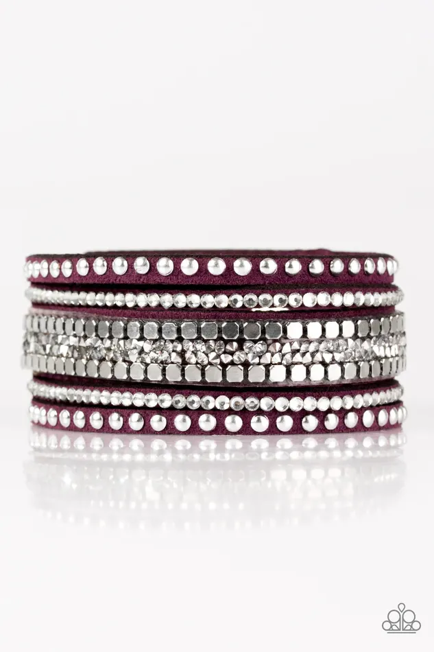 Paparazzi Bracelet Runaway Runway Purple Paparazzi Jewelry Bracelets