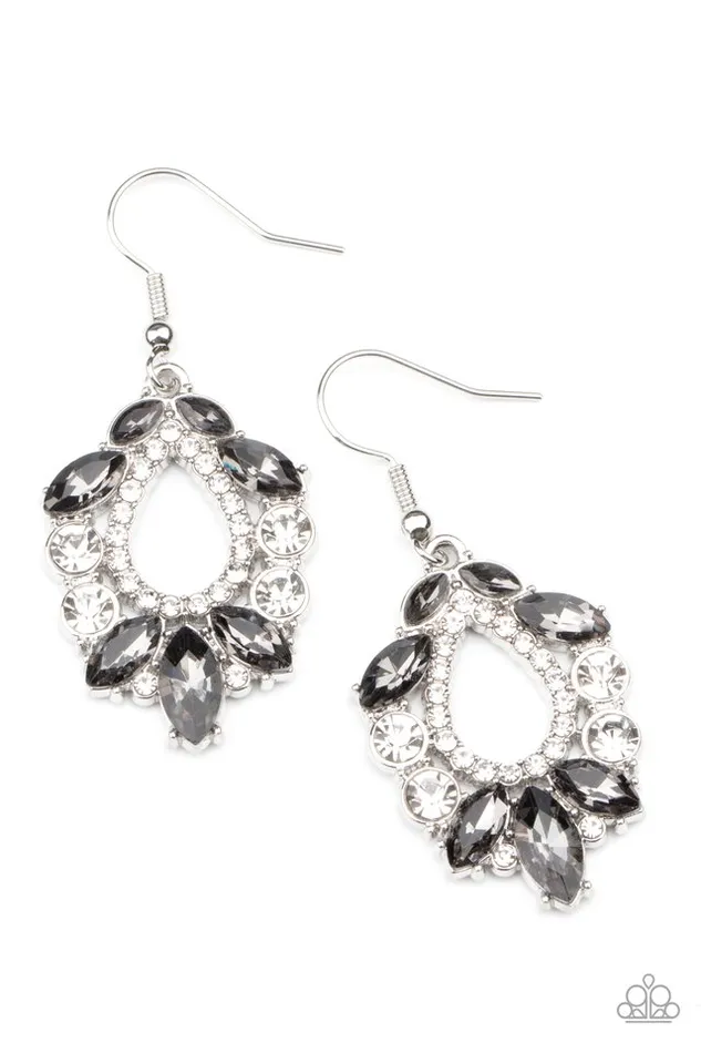 Paparazzi Jewelry Earrings Paparazzi Earring New Age Noble Silver Paparazzi Jewelry Earrings Paparazzi Earring New Age Noble Silver