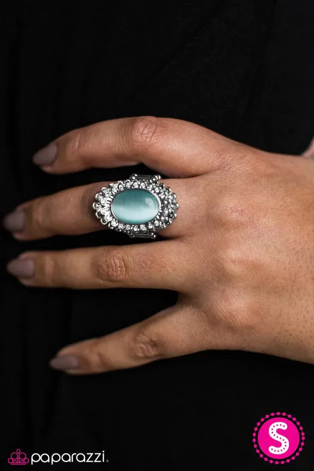 Paparazzi Jewelry Paparazzi Ring Frozen Wonderland Blue Rings