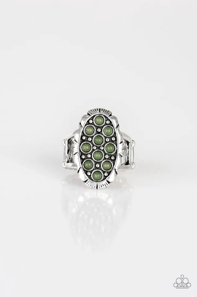 Paparazzi Jewelry Rings Paparazzi Ring Cactus Garden Green