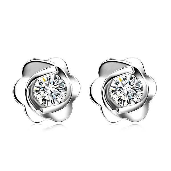 15 Carats Natural Earth Mined Diamond Studs Women Earring Gold 14K GB Earrings