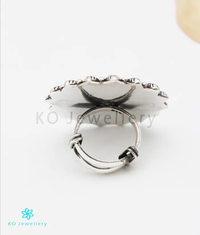 Rings Jaipur The Mohana Silver Finger Ring