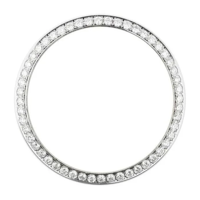 Watches GB Mined Diamond Bezel To Fit Rolex Datejust 36 Mm Watch Round Custom 325 Ct