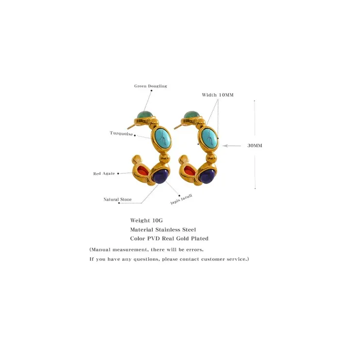 Earrings Mabel Love Co Mirabel Hoop Earrings