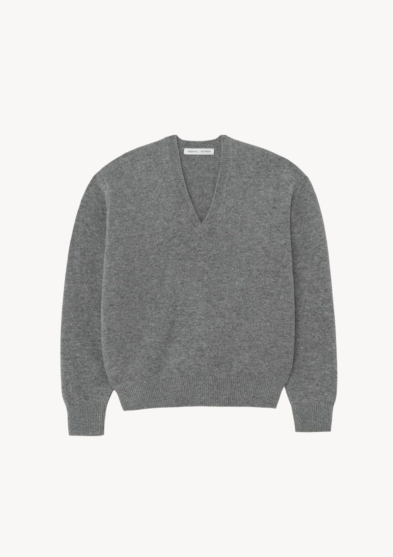 Mens Knitwear | Lightweight Cashmere Silk V Neck Knitwear Knitwear