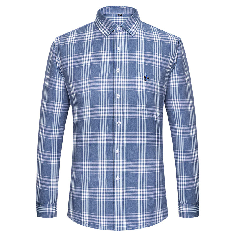 Mens Shirts | Twill Check Slim Fit Shirt Mens Mens