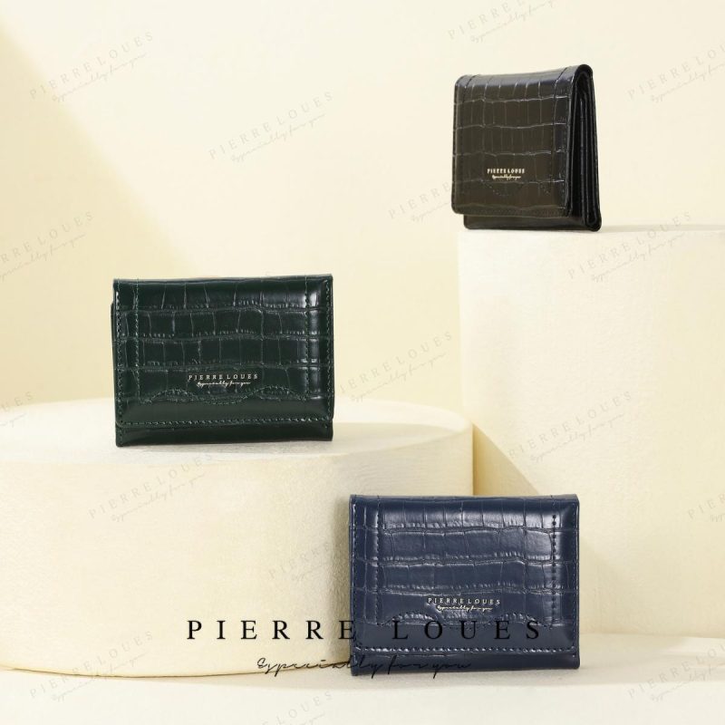 Mens Small Leather Goods | Printed Croc Money Clip Wallet Accessories Mens