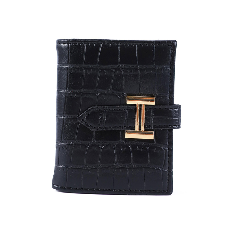 Womens Small Leather Goods | Shiny Stamped Crocodile Leather Classic Tf Card Holder Accessories Small Leather Goods